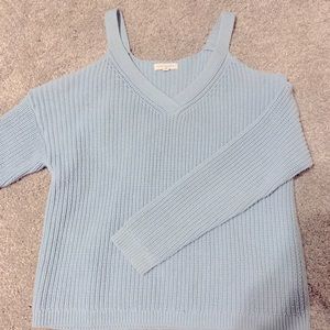 Off shoulder sweater